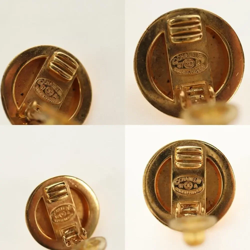 Chanel CC Earring Gold